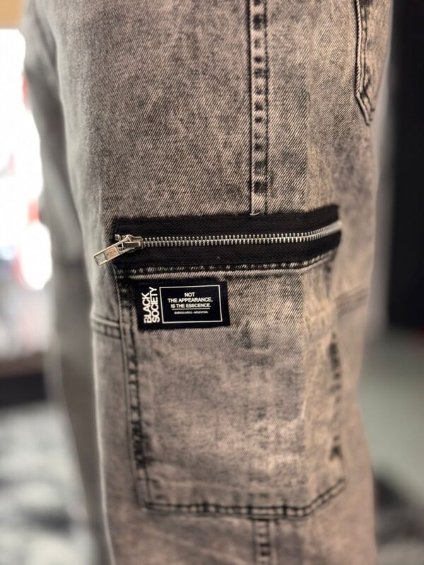 Baggy Cargo Washed Grey – Edición Limitada - Imagen 2