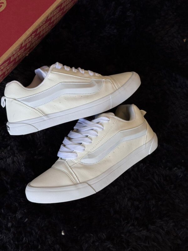 vans knu skool white - Imagen 3