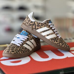 Adidas samba animal print