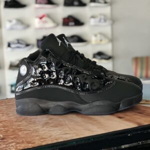 Jordan 13 black shiny black