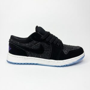 Jordan 1 Low Black Strass